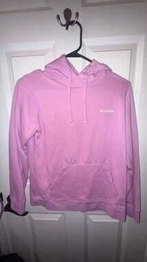 Columbia Pink Hoodie Sweatshirt